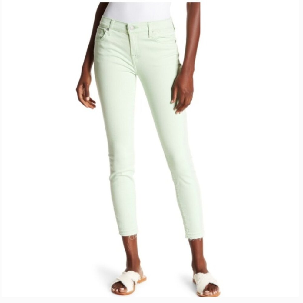 7 For All Mankind || "Gwenevere" Released Hem Skinny Jeans